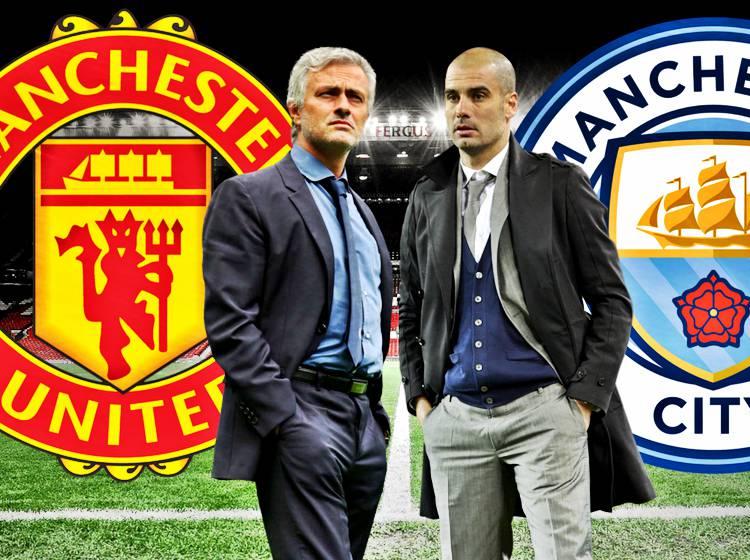  曼城德比巅峰对决，蓝月军团险胜红魔曼联